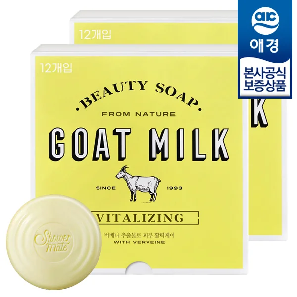 [Aekyung] shower mate mountain sheep milk Nu verbena 90g 12x2