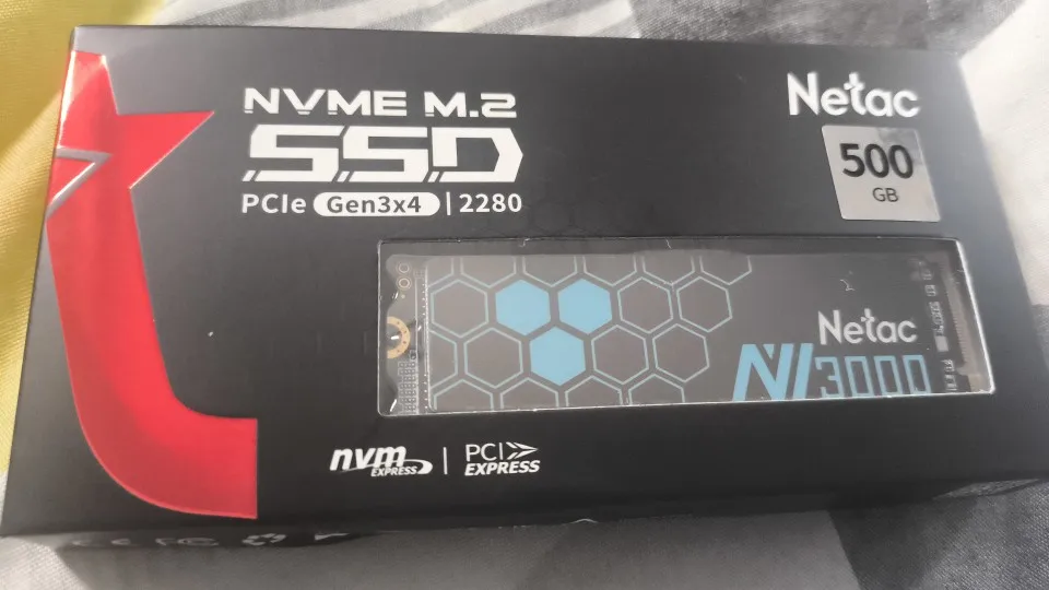 Netac NVMe SSD M2 1TB 2TB 500GB 250GB 3500MB/s SSD PCIe3.0 M.2 2280 SInternal Solid State Drives Disk NV3000 for Laptop Desktop photo review