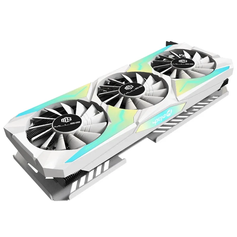 Tarjeta gráfica MLLSE usada RTX 3070 8GB Placa De Video NVIDIA GPU 12Pin GDDR6 256bit HDMI * 1 DP * 3 PCI-E 4,0x16 rtx3070 8gb Gaming