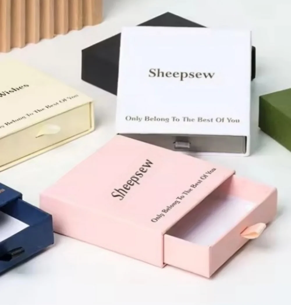 

15PCS personalized jewelry drawer box,pull-out drawer box - used for storing necklaces, earrings, rings,Valentine's