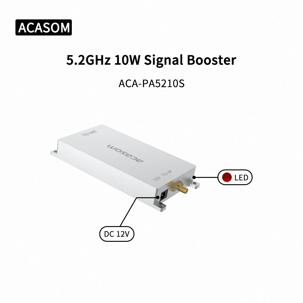 Imagem -05 - Dji Drone Mavic Fantasma Avata Fpv Amplificador de Sinal Signal Booster Extensor de Alcance 5.2ghz 10w