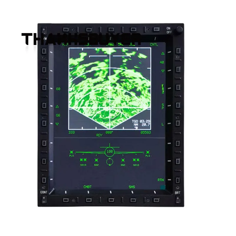 Wefly JF-17 Thunder 8 Inch 10.4Inch  JF17 MFCD Display 1024x768 LCD for DCS World & Other Flight Simulation