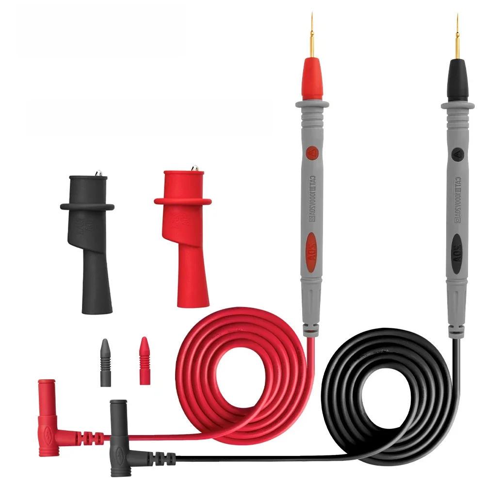 ANENG PT1031/32/35 10A 20A 1000V fils de Test multimètre sonde à aiguille pointue pour multimètre multi-testeur stylo sonde fil de Test