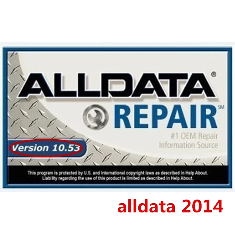 Nuovo software di riparazione automatica Alldata 10.53 Repair 10.53v tutti i dati software per auto autodata 3.45 atsg 2017 in HDD da 640GB installa