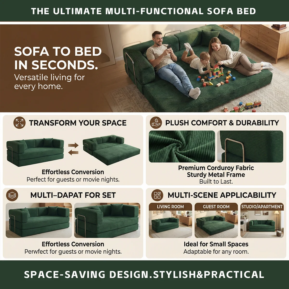 Thumbnail 4 - #25 Best Convertible Sofa Beds to Buy In 2026