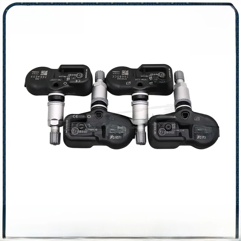 4 SZTUK PMV-C210 Do TOYOTA Avensis Auris RAV4 Yaris Verso 42607-02031 42607-02030 42607-30070 Czujnik ciśnienia w oponach samochodowych TPMS 433MHZ — 2