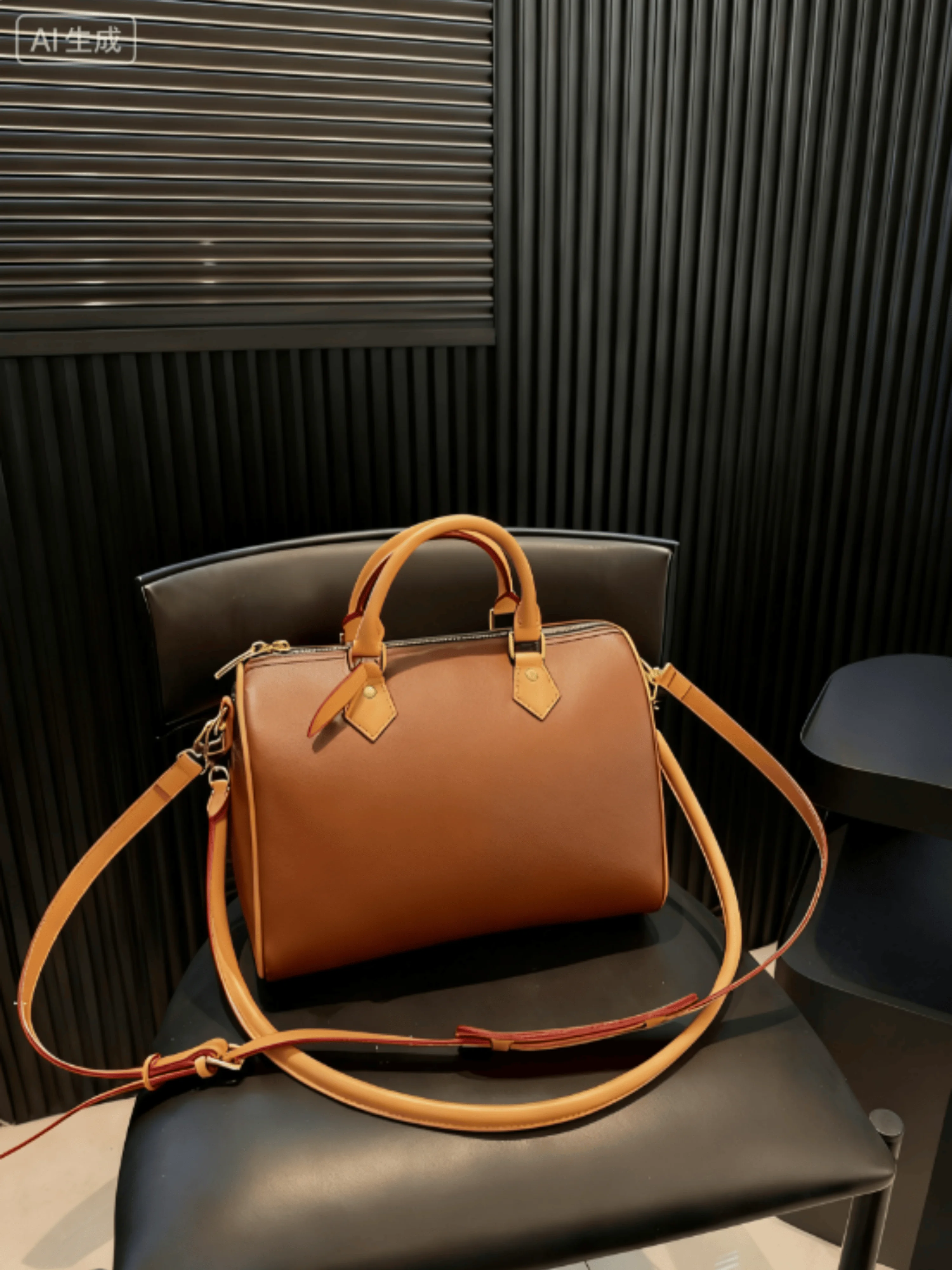 

2025 Women Bag New Durable Classic Solid Color Cat Pattern Dimple Large Capacity Versatile Fashion Ladies Bag 30*21cm