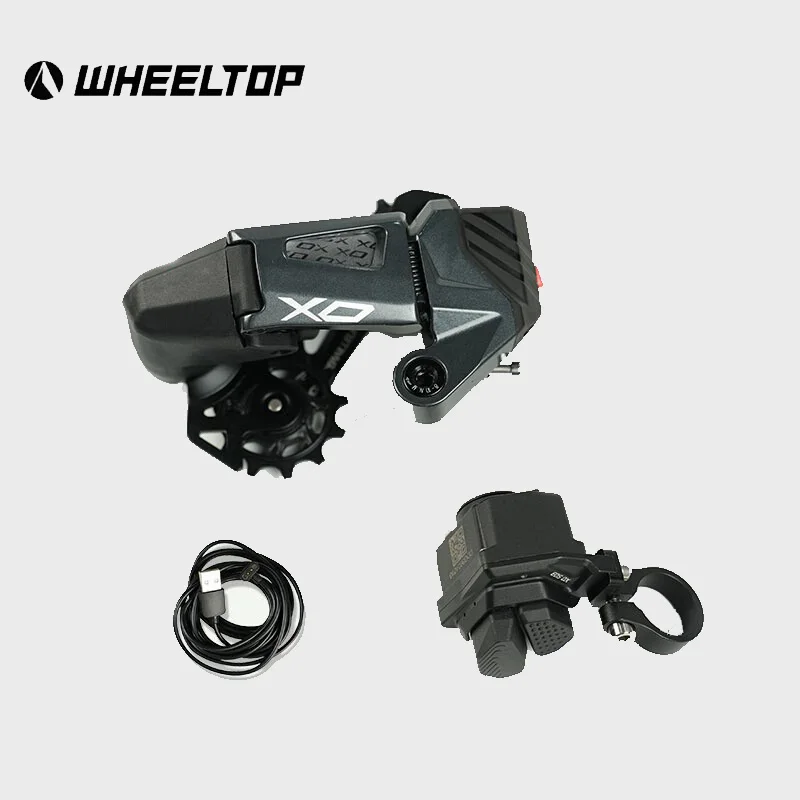 Wheeltop GEX Mountain Bike 2.0 Large Freewheel Wireless Electronic Shifting High Power 7-14S Compatible with Cycling Computer