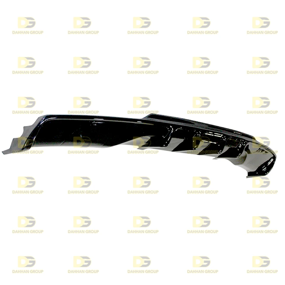 Opel Astra K 2015 - 2021 Rieger Style Tylny dyfuzor Valance Spoiler Lip Piano Gloss Black Plastic OPC Kit