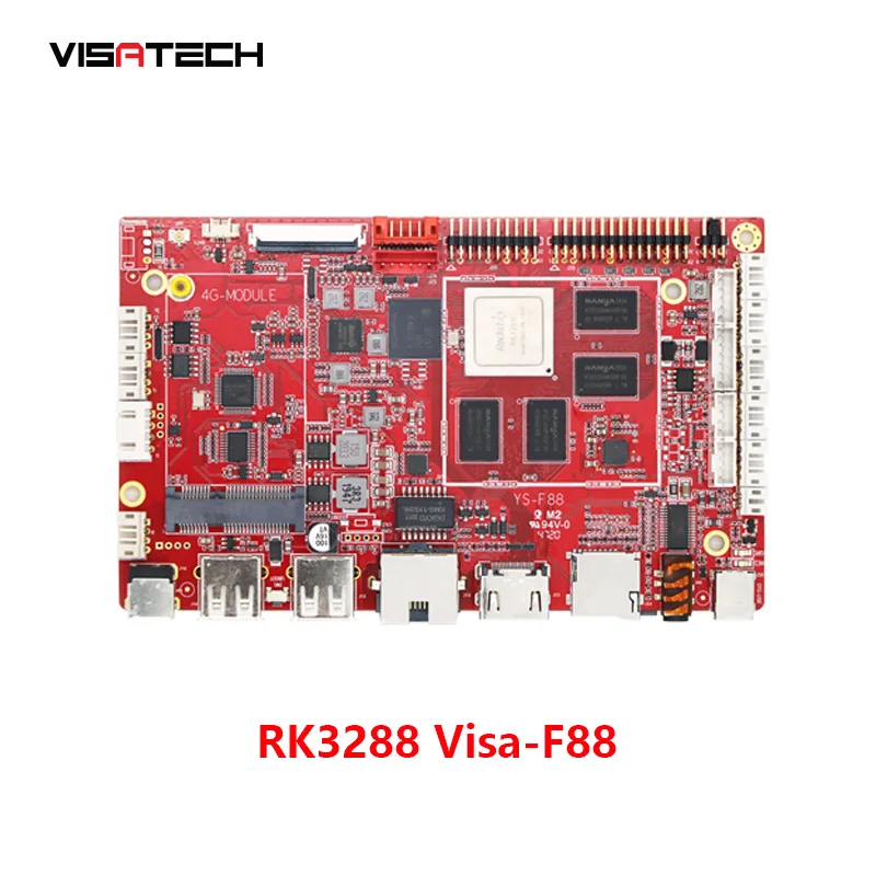 RK3288 Visa-F88 Smart Android Motherboard For Car Multimedia Navigation System