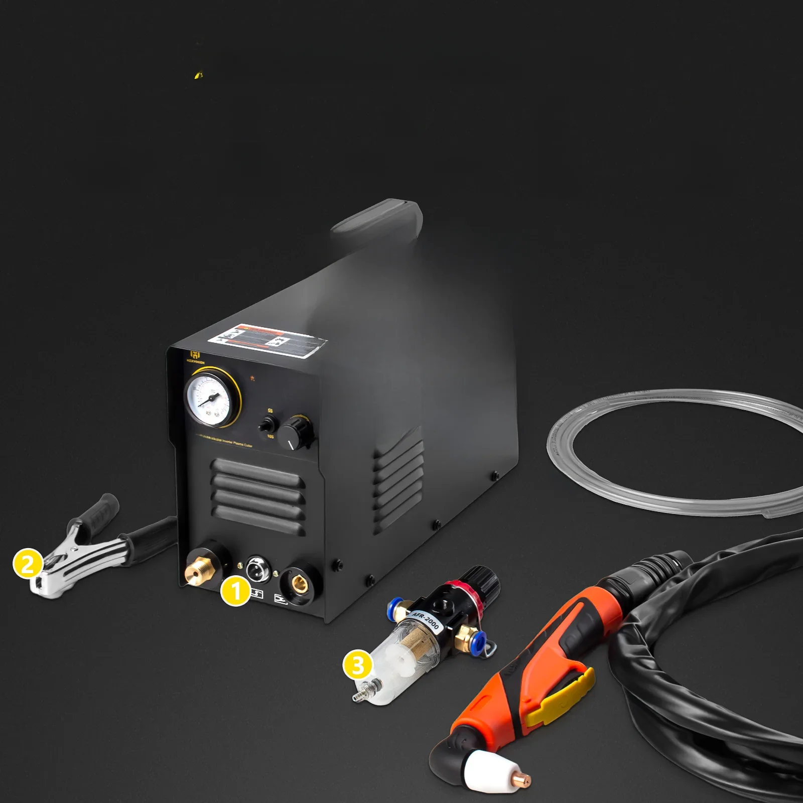 Hzxvogen hvc50 luft hf plasmas ch neider schweiß gerät igbt wechsel richter 220v 45a plasmas chneide