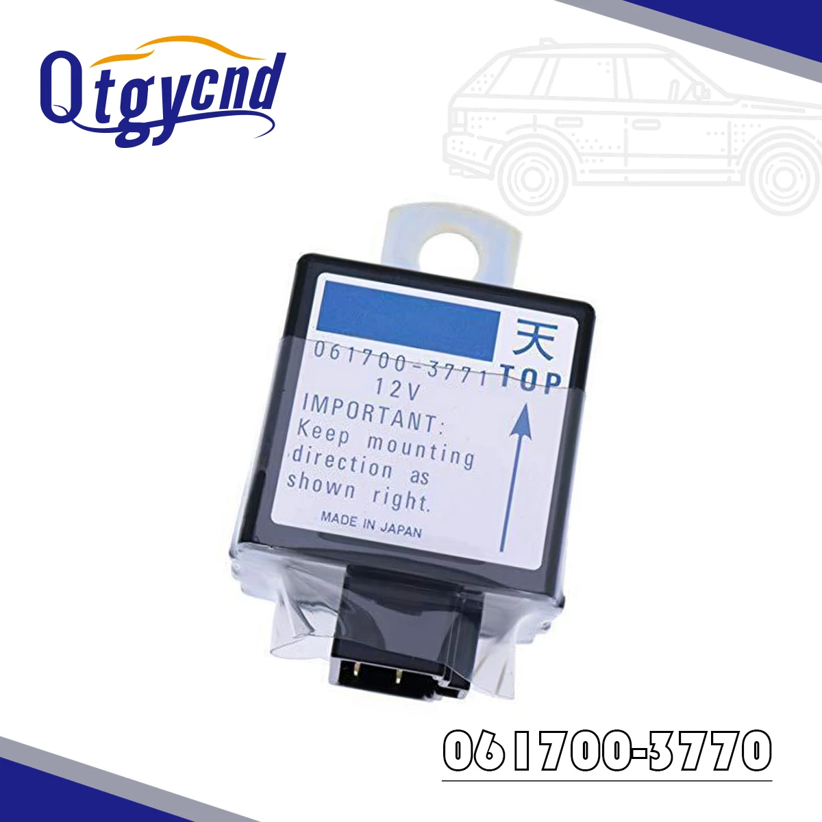 

Brand New Car Relay 061700-3770 061700-3771 061700-3760 T0070-31410 for Kubota Stop Solenoid Excavator Relay Auto 0617003770