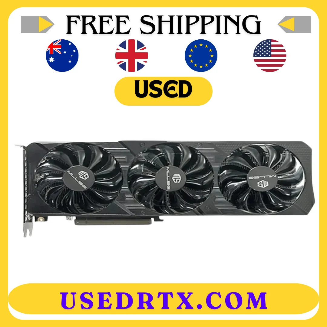 

USED Graphics Card RTX 3060 12GB 8pin Placa De Video GAME NVIDIA GPU GDDR6 192bit HDMI*1 DP*3 PCI Express 4.0 x16 rtx 3060 12gb