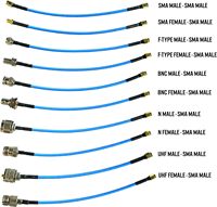 RTL-SDR Blog Semi-Rigid RG402 SMA Antenna Adapter Set