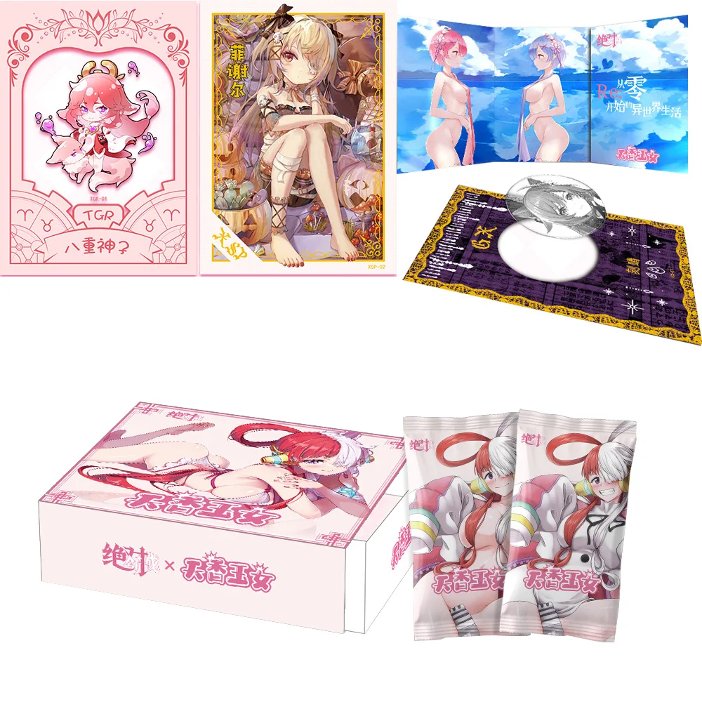 

Goddess Story Absolute Terror Field Collection Cards Anime Beautiful Girls Swimsuit Feast Booster Box Doujin Toys and Hobby Gift