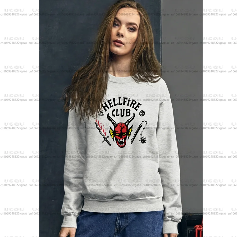 여성 의류 소녀 티셔츠 S-스트레인저 티 셔츠 유니섹스 티 탑 선물 클럽 2026 후디 스웨트셔츠 파티 코튼 커플