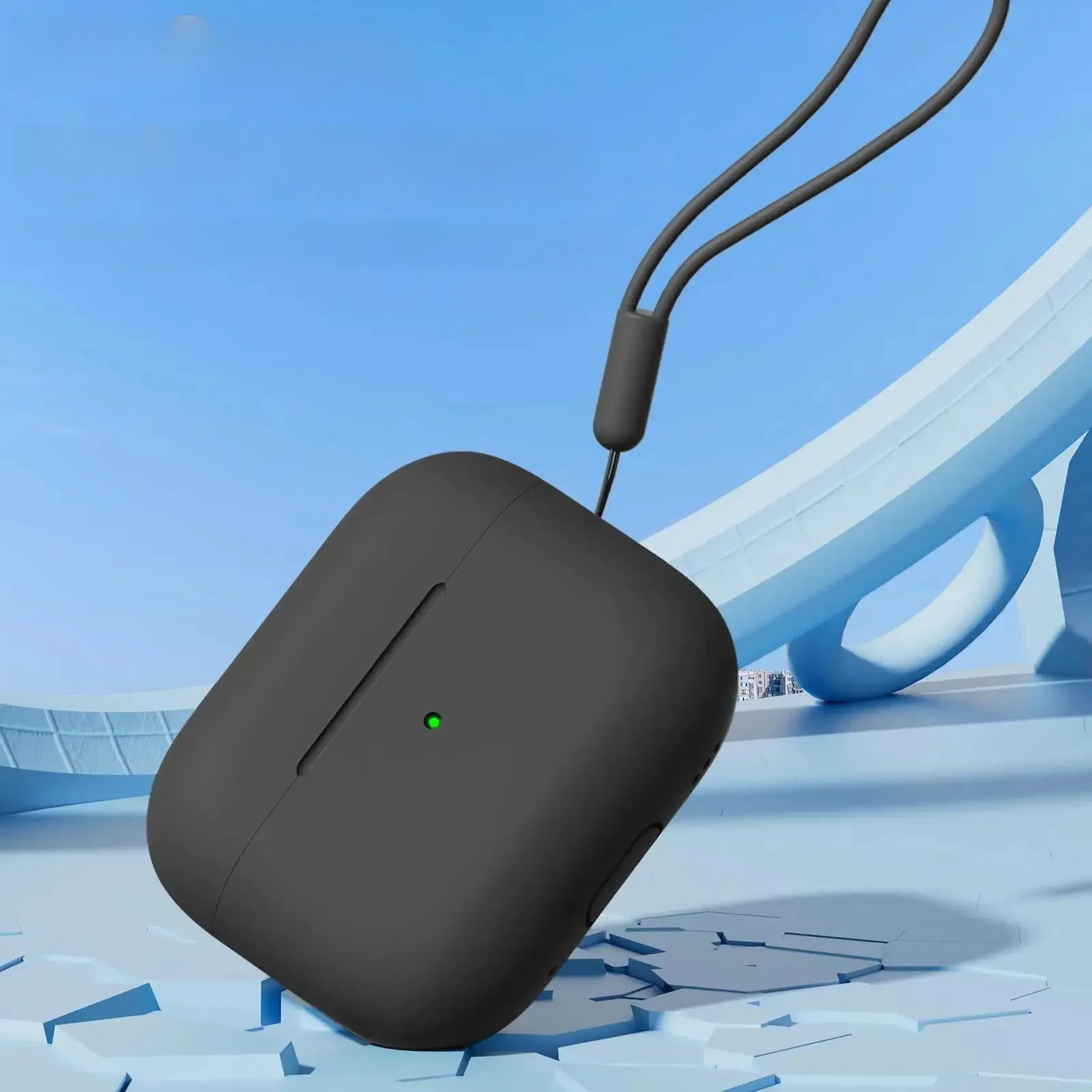 Étui Airpod Pro 2 pour écouteurs Bluetooth, coque en silicone souple, confortable, extensible, doux, lavable