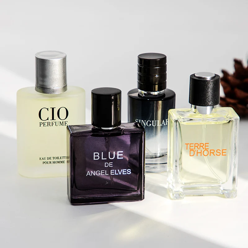 

Men's Perfume Gift Set 30ML*4, Passionate GentlemanBlue Cologne, Long-Lasting Fresh Scent, Charm Fragrance,Holiday Gift