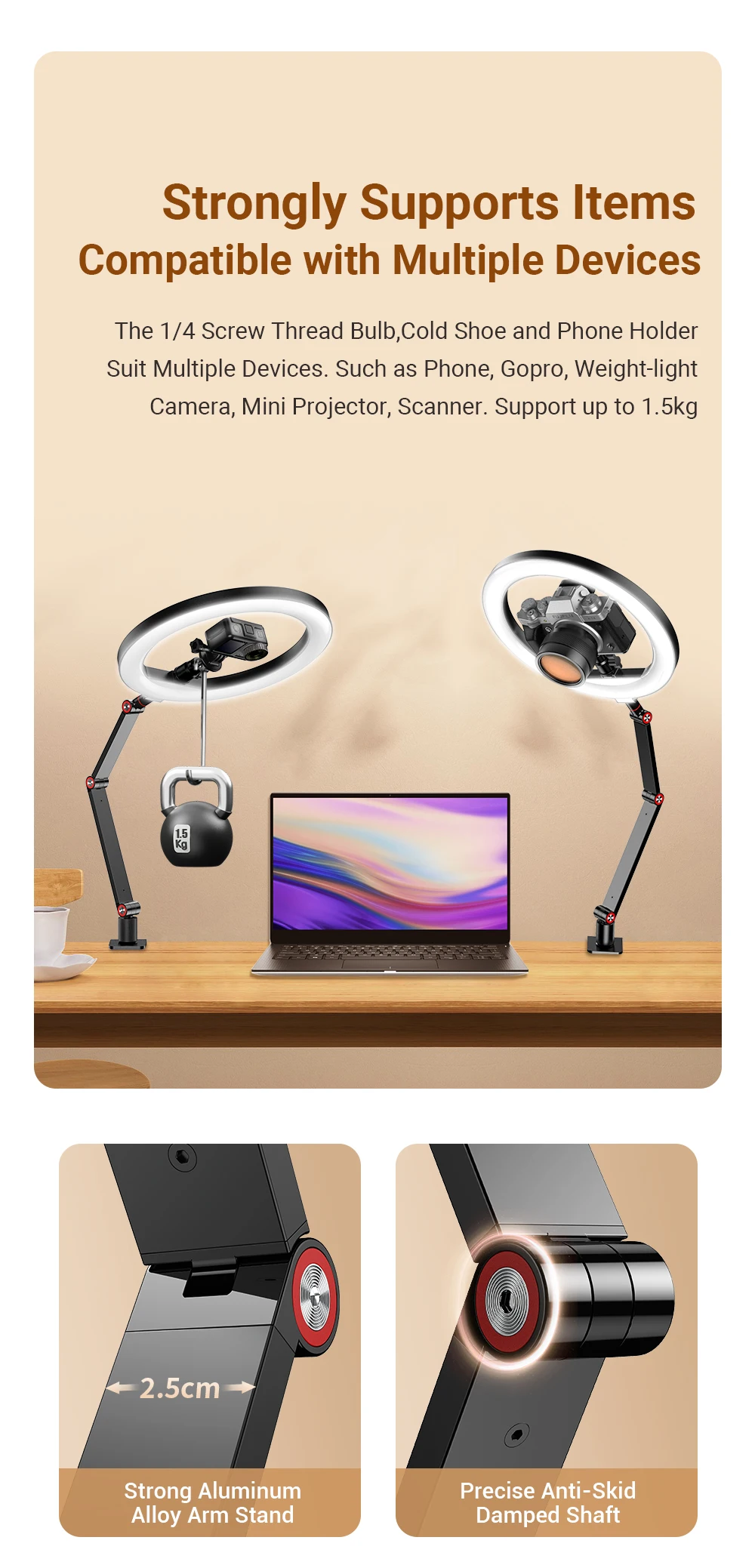 Selfie Ring Light Photography Led Rim Of Lamp with Optional Mobile Holder Mounting Tripod Stand Ringlight For Live Video