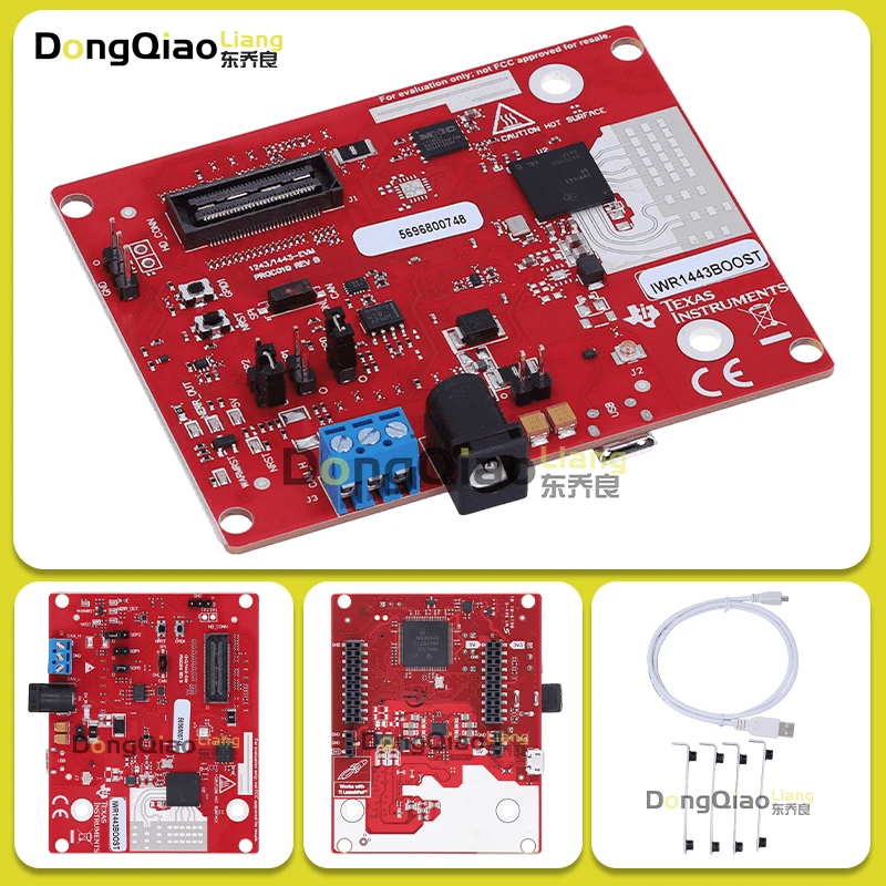 For the IWR1443BOOST TI iwr1443 77 GHz millimetre-wave radar sensor evaluation module development board