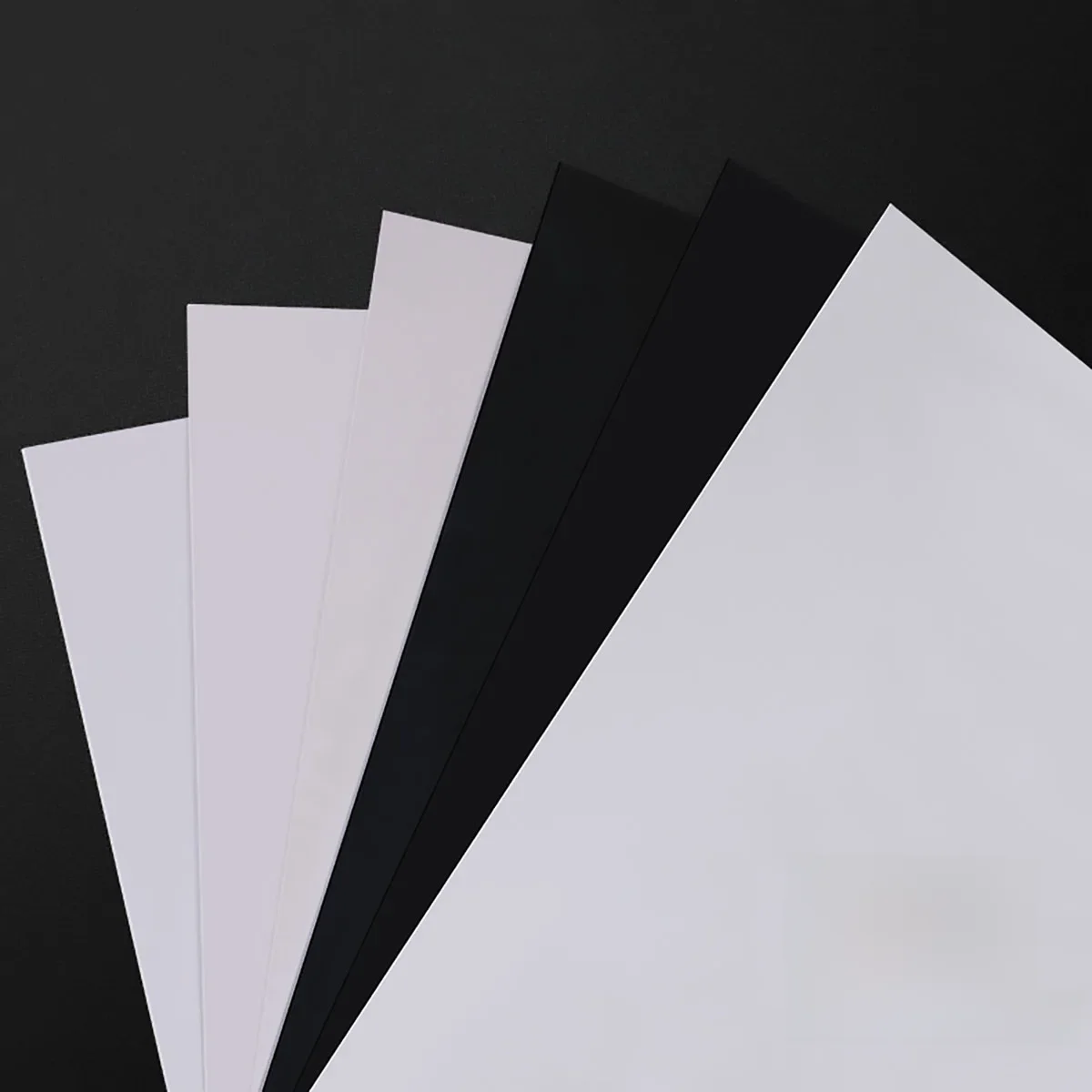 PVC-Kunststoff platte harte starre Platte weiß schwarz Kunststoff platte Modell herstellungs