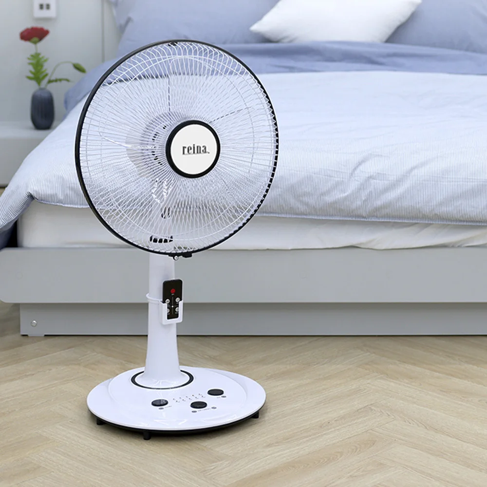 رينا-مروحة تعمل باللمس كهربائية ، جهاز تحكم عن بعد ، قدم فائق النعومة ، لمسة سهلة ، مكتب أساسي ، غرفة طعام ، منزل ، غرفة معيشة ،