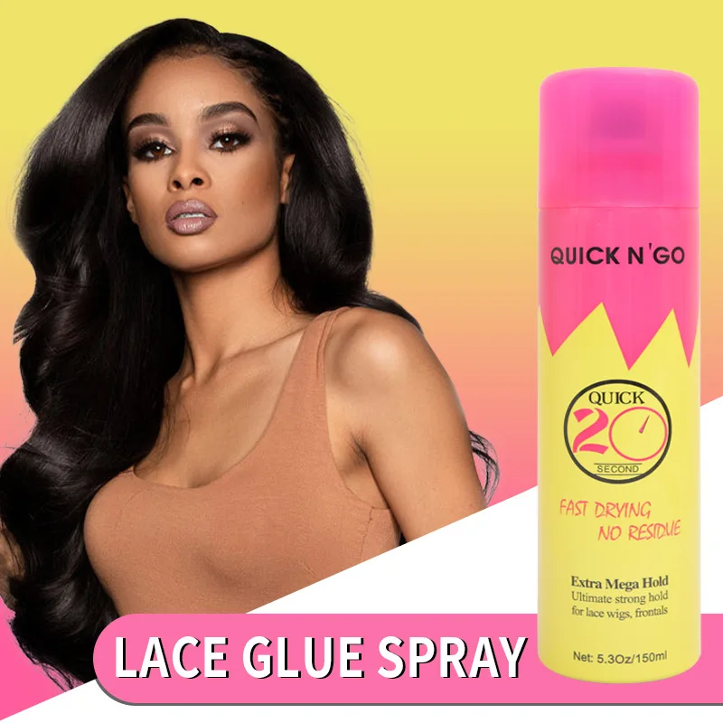 150ml Front Lace Wig Glue Spray To Melt The Wig Front Lace Wig Glue Melting Spray Melting Spray Long Lasting Spray For Lace Wigs