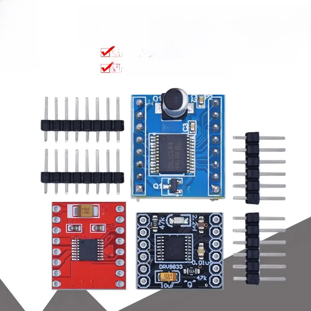 WAVGAT TB6612 DRV8833 podwójny sterownik silnika 1A TB6612FNG dla Arduino mikrokontroler lepszy niż L298N — zdjęcie 2