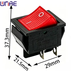 KCD4 Rocker Switch ON-OFF 2 Position 4 Pins /6 Pins Electrical equipment With Light Power Switch 6/16/30/50A