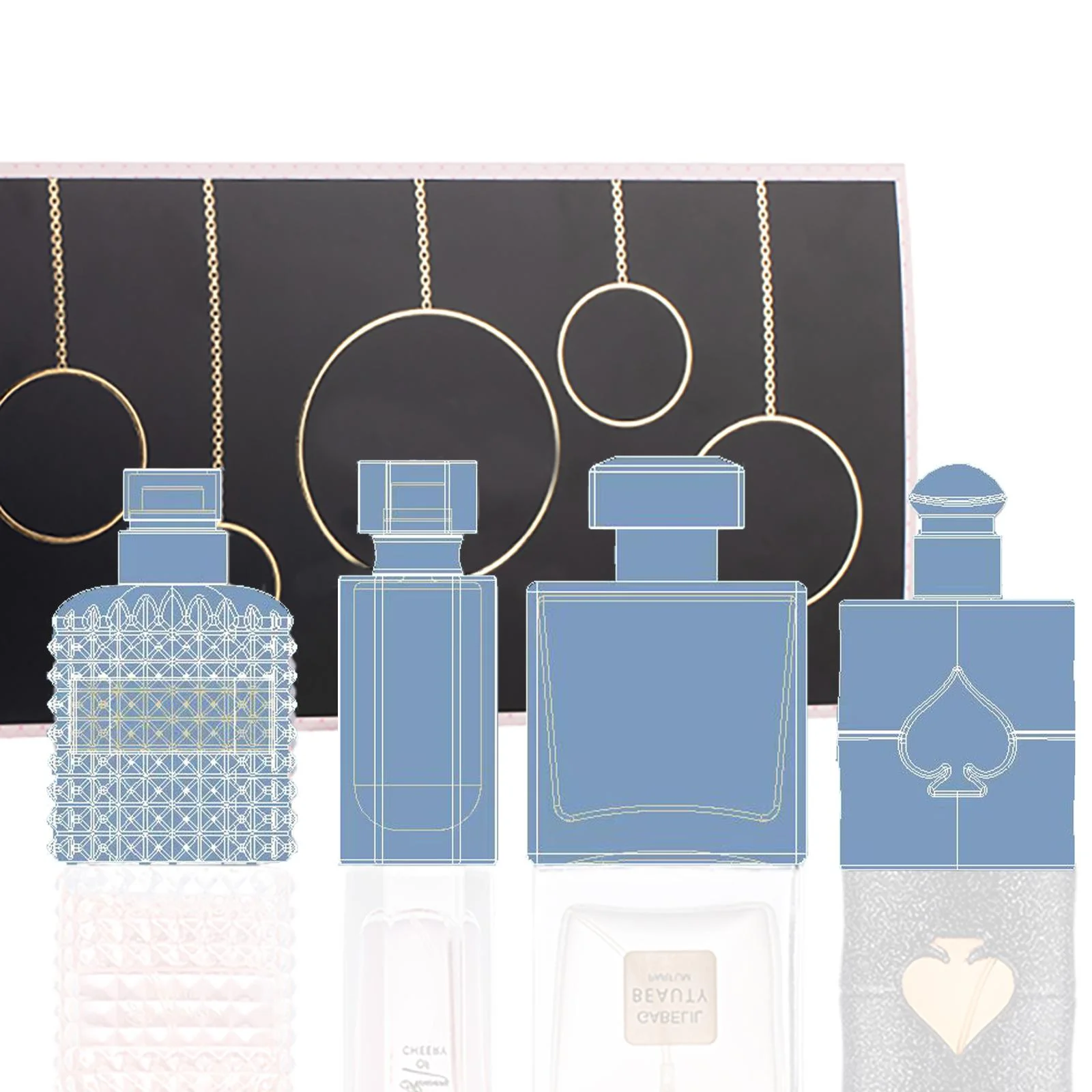 4-in-1 All-Scenario Perfume: Long-Lasting & Versatile for Office, Casual, Date and Party Wear