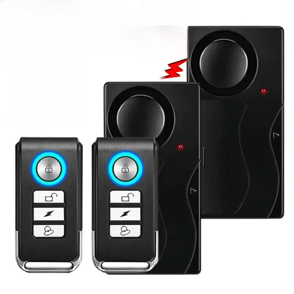 AliExpress Rockbye Wireless Vibration Alarm 110 dB Anti-theft Bicycle Motorcycle Alarm with Remote Control Bicycle Security Sensor System