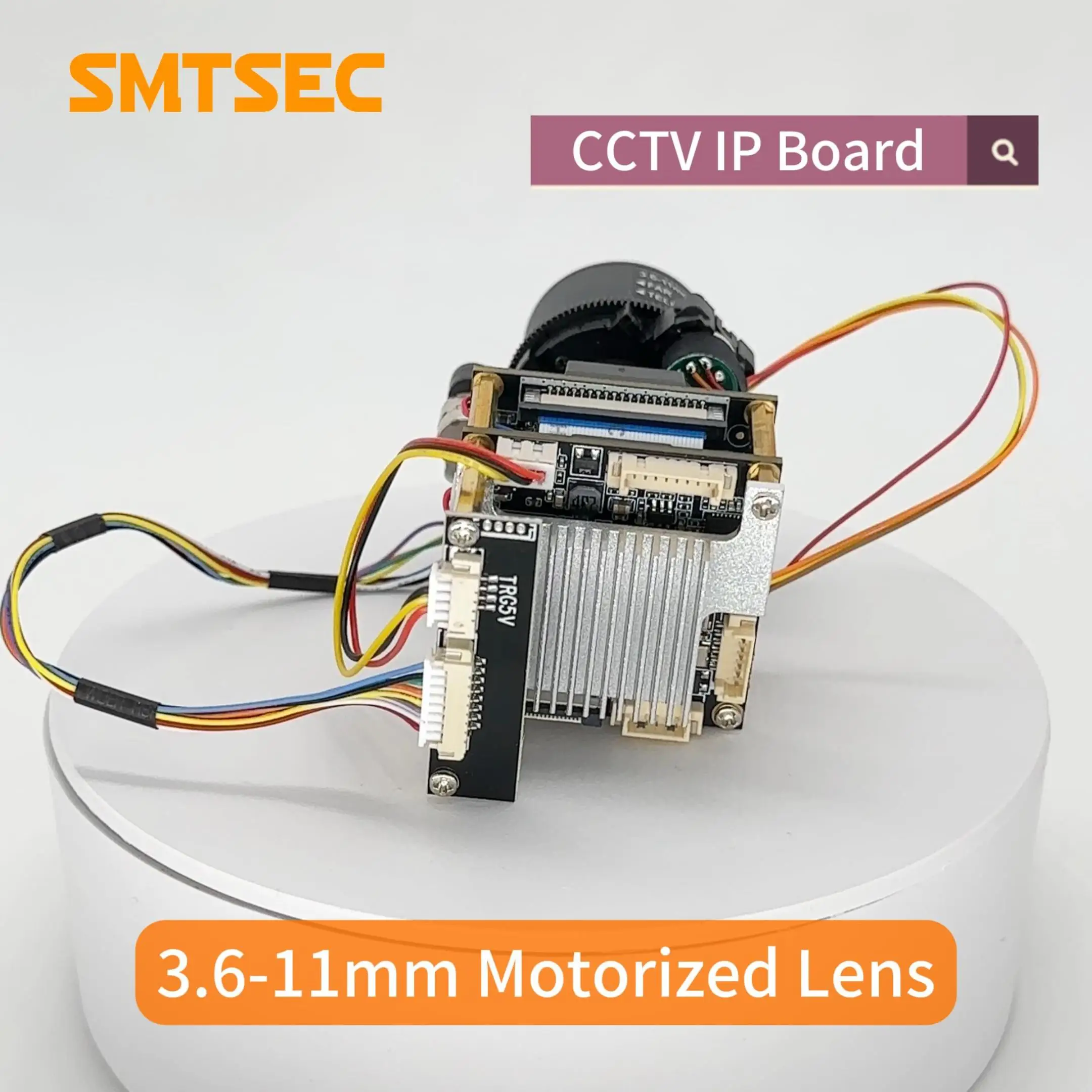 4K 8MP Starvis 2 IMX678 Hi3516AV300 3.6-11mm Motorized Zoom Lens Network Camera Module High Sensitivity IP Security Camera Board