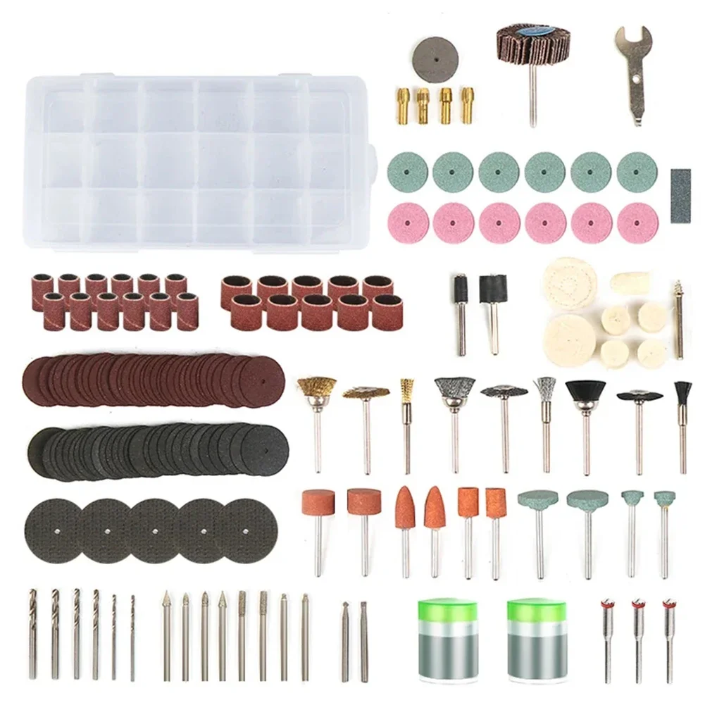 Mini Drill Accessories Abrasive Tools Wood Metal Engraving Electric Rotary Tool Engraving Pens Accessories for Dremelmel Bit Set