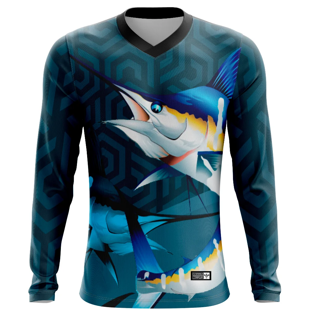 Fish Fish Fishing Shirt Quick Drying Fishing Shirt Uv50