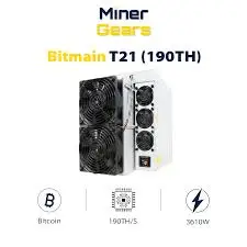 BF BUY 5 GET 3 FREE BITMAIN Antminer T21 190T BTC Miner