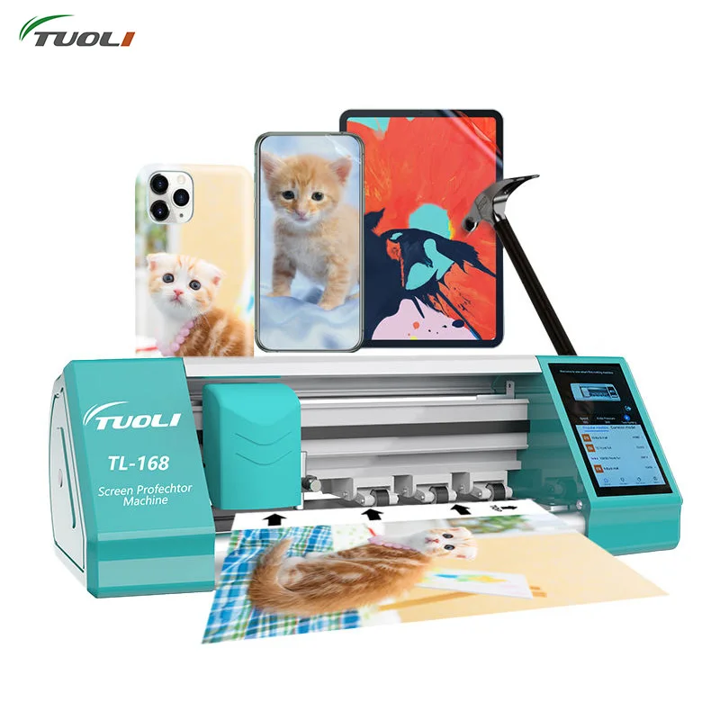 TUOLI TL168 Hydrogel Film Screen Protector Cutting Machine For Any Phone Models Equipment Phone Sticker