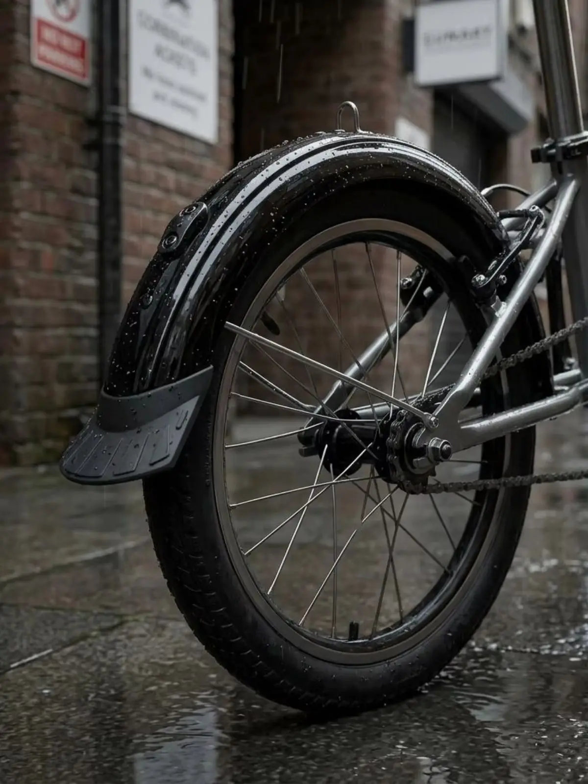 AliExpress NONE 16-Inch Mountain Bicycle Mudguard Full-Coverage Mudguards Extended Front Rear Pvc Mudguards For Road Bikes