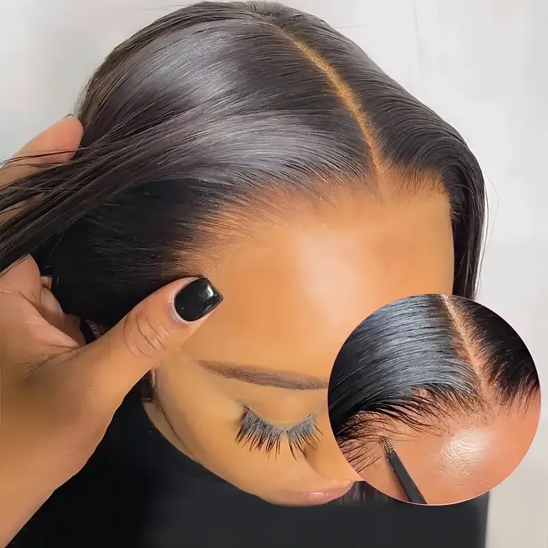 30 40 Inch Straight HD Lace Front Wigs Human Hair Pre Plucked Glueless 13x6 Lace Frontal Wigs Human Hair for Women Natural Hair image 2