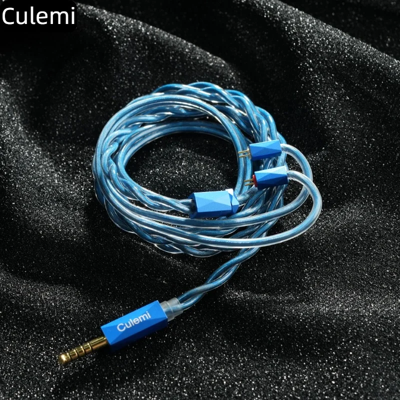 Cavo di aggiornamento per cuffie intrauricolari Culemi-06 con MMCX/2PIN bilanciato 2,5/3,5/4,4 IE900 compatibile con Delci Explorer MagicOne