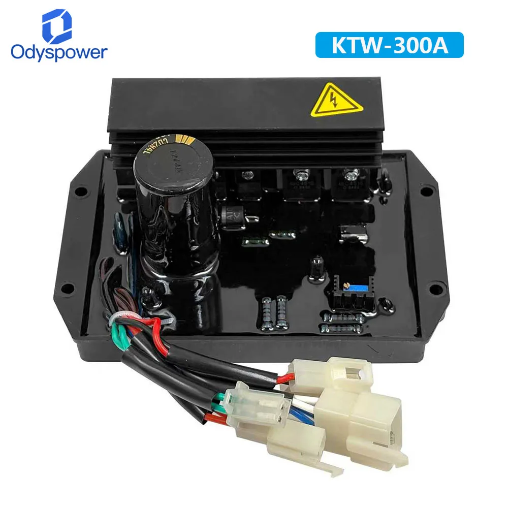 KTW-300A AVR Voltage Regulator, 10KW Welding Generator Voltage Stabilizer 10 Wire Genset Replacement Spare Part