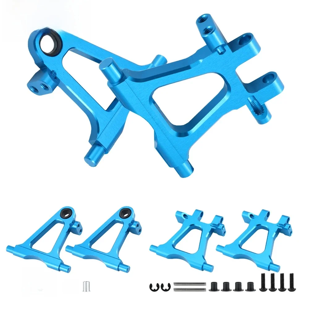 Supports de bras inférieurs avant et arrière en métal pour voiture RC Tamiya TT02 TT-02 1/10, pièces de mise à niveau