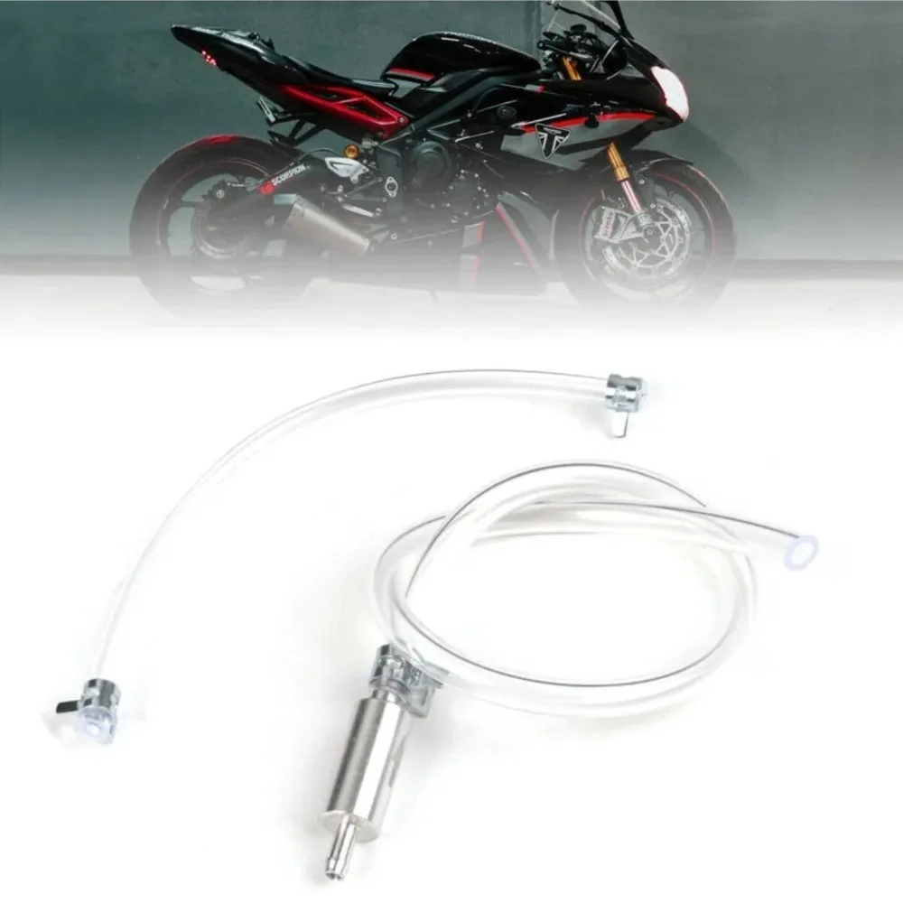 Car Clutch Brake Bleeder Hose Hydraulic Clutch One Way Valve Tube Bleeding Tool Replacement Adapter Kit Auto Accessories