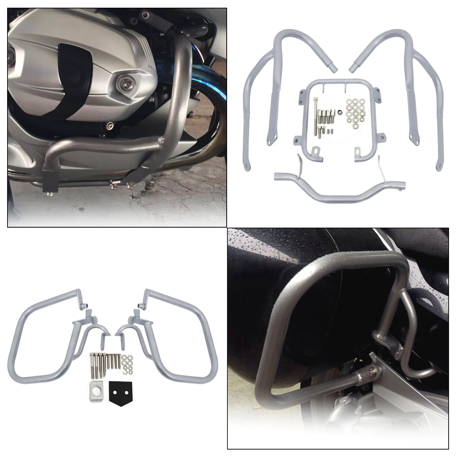 Voor Bmw R1200rt R 1200 Rt 2004-2013 2012 Voor En Achter Motor Bewaker Snelweg Crash Bar Bumper Stuntkooi Brandstoftank Beschermer - afbeelding 2