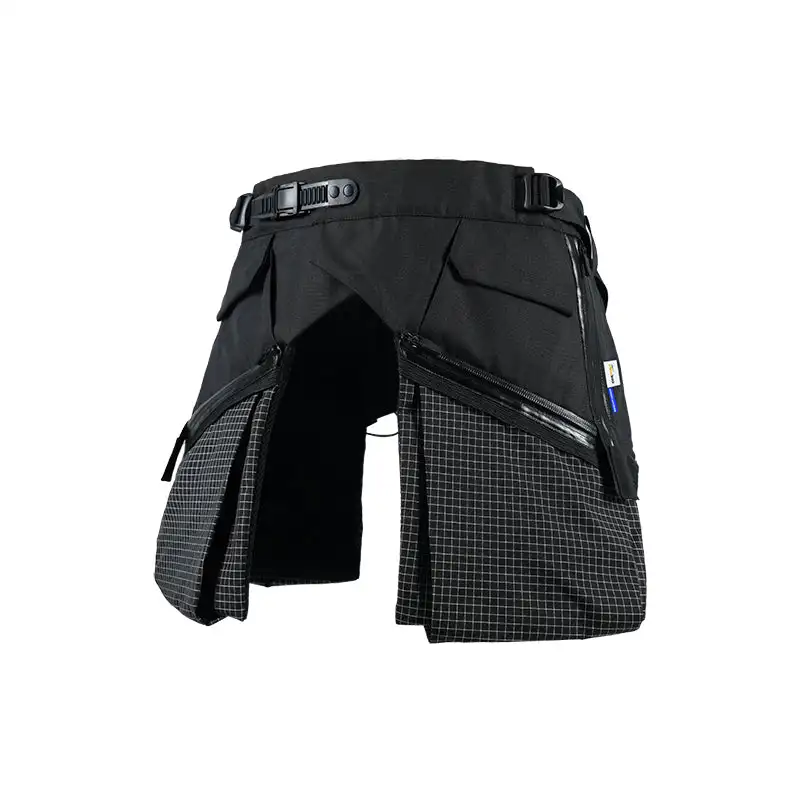 REINDEE LUSION 26SS A023 FUNCTIONAL WATERPROOF OUTDOOR PANTS APRON TECHWEAR CYBERPUNK DARKWEAR