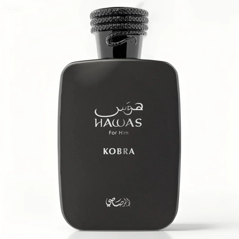 Hawas Kobra Rasasi para Hombres 105ml/3.6oz مع رائحة البرغموت والمسك طويلة الأمد، وهي اختيارًا مثاليًا للهدايا. #4