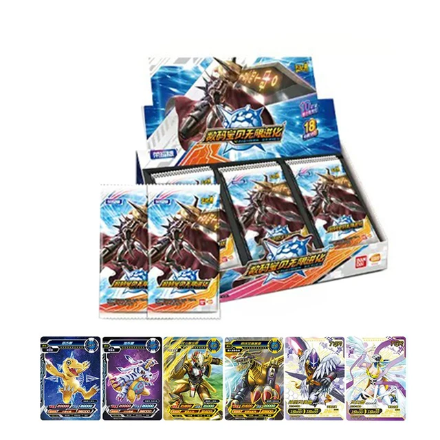 New KAYOU Digimon Cards Adventure Japanese Digimon Anime Games Party Toy Kids Album Children Gift Collection Hobby Boxes Card