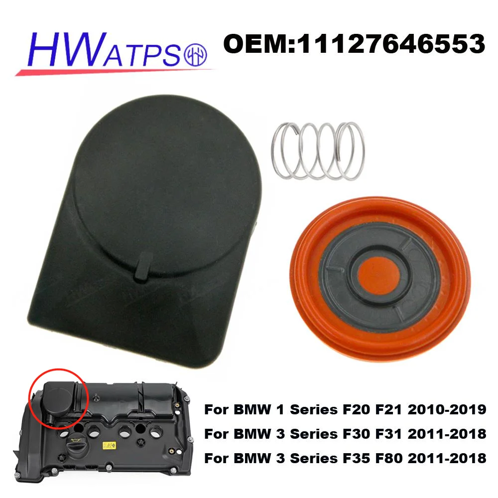 For BMW 1 3 Series F20 F21 F30 F31 F35 F80 316i 316Li 116i 118i 120i N13B16A 2010-19 Engine Valve Cover Repair Kit 11127646553