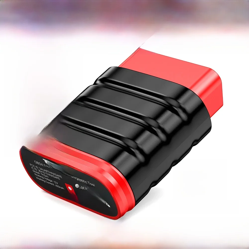 THINKCAR Thinksafe Bluetooth-OBD2-Scanner, OEM-Komplettsystem-Diagnose-Scan-Tool für iOS/Android, Check Engine Light Fault Car Code