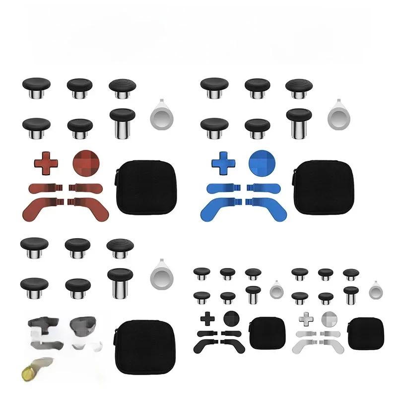 Kit d'accessoires pour contrôleur Xbox One Elite série 2, palettes de déclenchement en métal, ensemble de réparation, poignées de manette de jeu