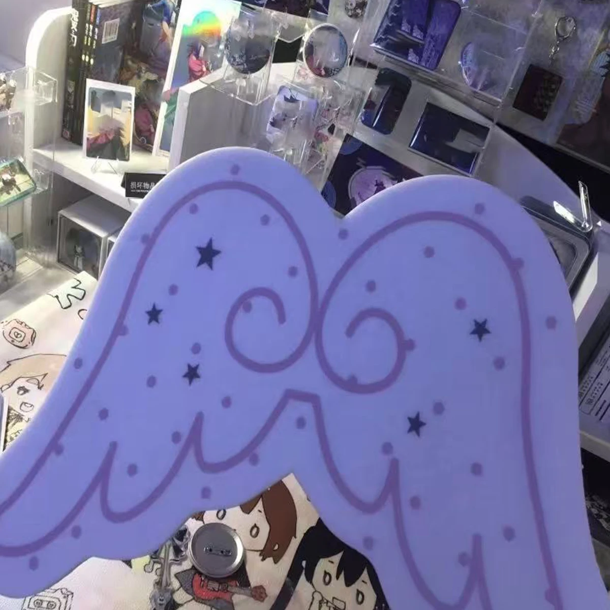 Original Knife Fork Wings Special-shaped Felt Board Bar Pain Board Idol Photo Card Background Photo Wall Room Decoration Board